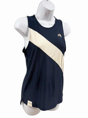 Tracksmith Van Cortlandt Singlet Navy Ivory size Small